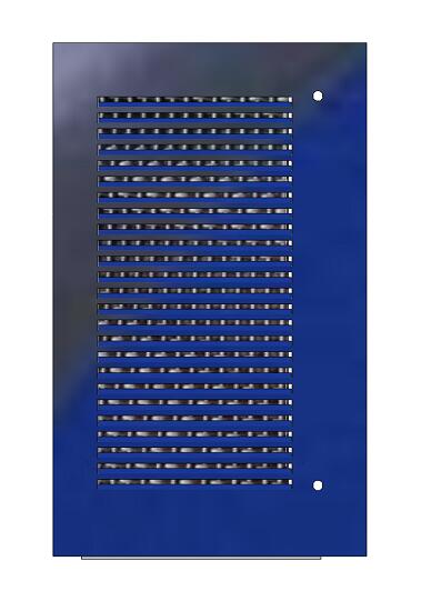 BQ6800G-A09-5507400 左四栅格仓门3D模型